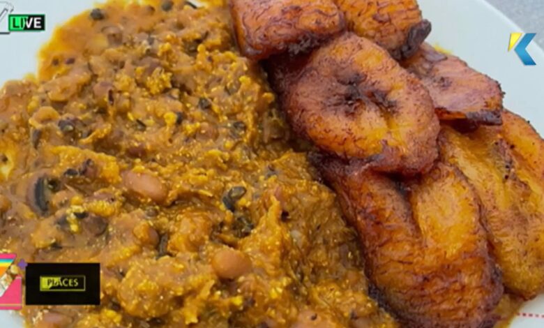 Sumptuous GOBE (Gari and Beans)