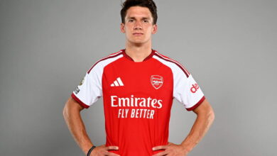 **Alt text:** Arsenal announce the signing of Christos Tzolis from Club Brugge as Leandro Trossard's replacement in a £34 million transfer.
