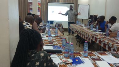 "Jerry Sam of Penplusbytes discusses training for journalists to fight misinformation in Ghana