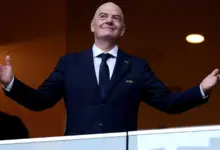 FIFA president Gianni Infantino during an official appearance.