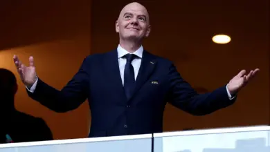 FIFA president Gianni Infantino during an official appearance.