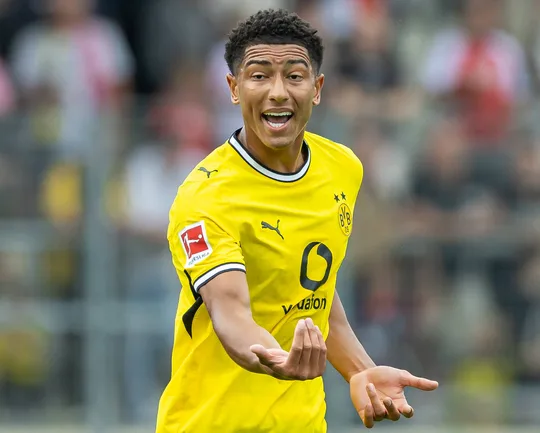 Jobe Bellingham during Dortmund’s pre-season.