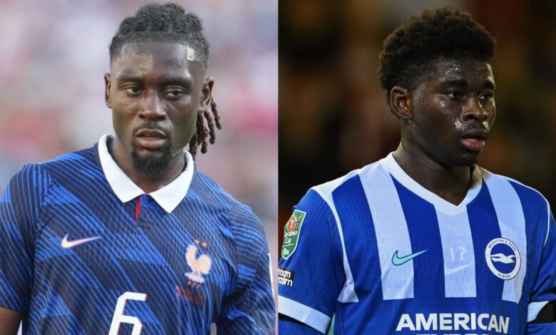 Manchester United transfer update comparing Carlos Baleba and Manu Koné as midfield targets for Summer 2026.